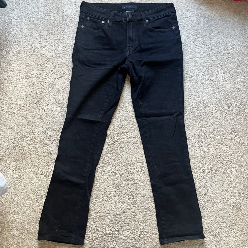 Aeropostale Black Slim Straight 29/30 Mens Jeans
